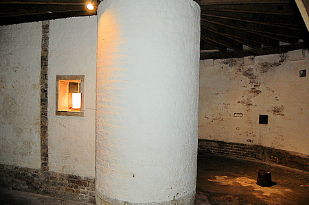Basement showing gunpowder store light